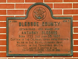 Bledsoe County Marker