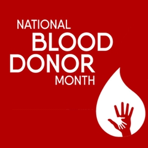 National Blood Donor Month