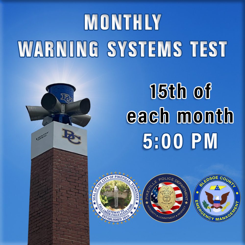 Weather Siren Testing Schedule
