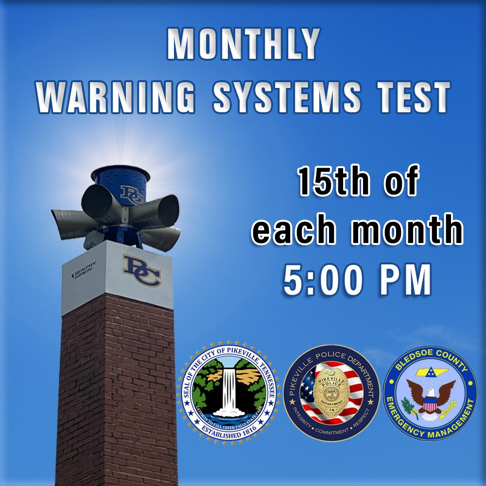 Weather Siren Testing Schedule