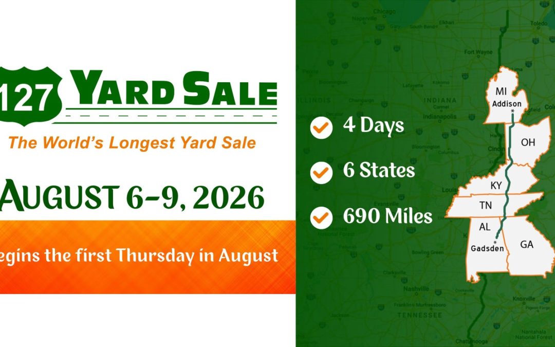 127 Yard Sale ~ 08/06-09/26