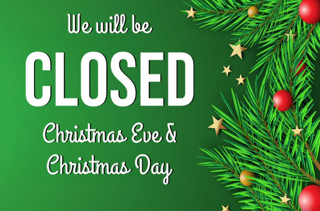 Christmas Holidays ~ 12/24-25/2026