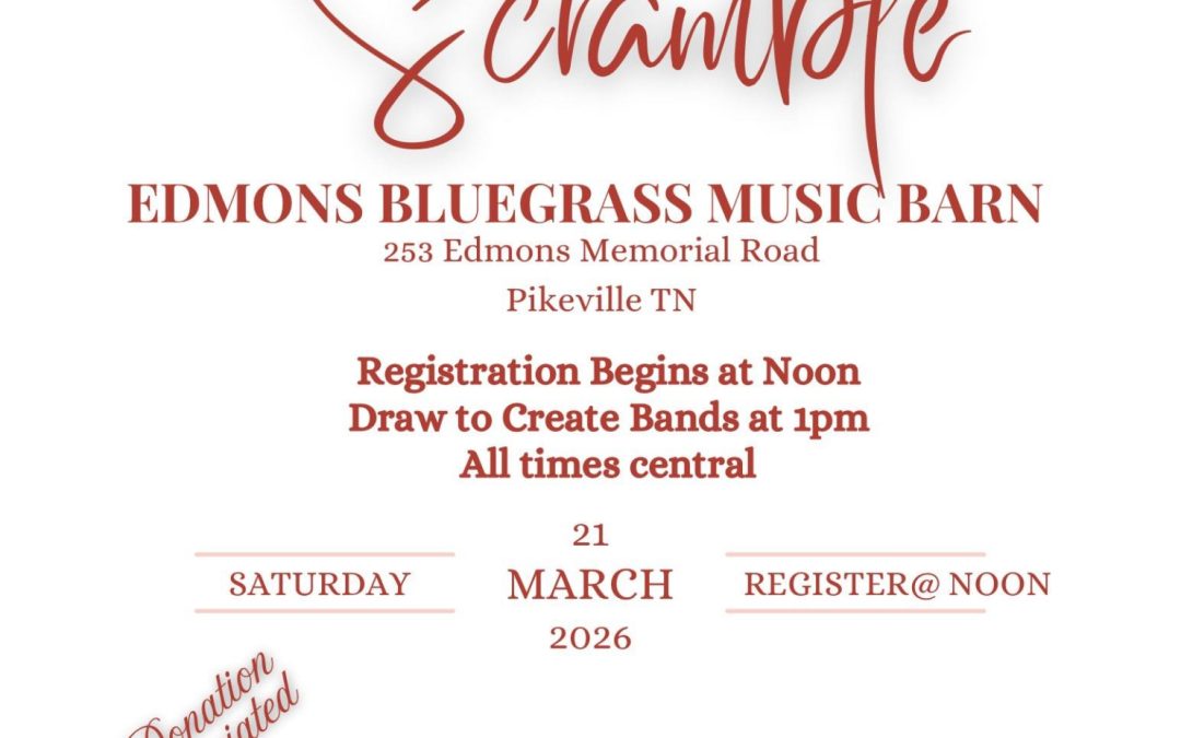 Edmons Bluegrass Spring Scramble